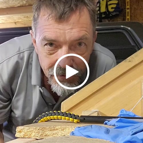 Customer video review of Black Beards Ferro Rod Fire Starter
