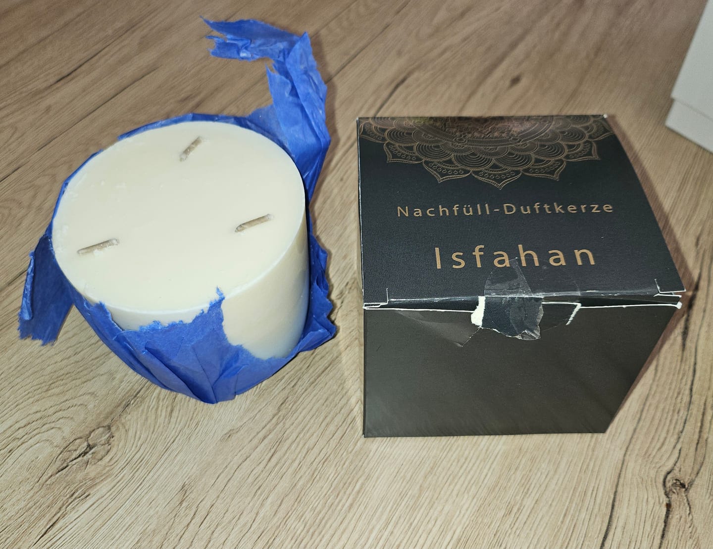 Customer photo review of Duftkerze - Isfahan
