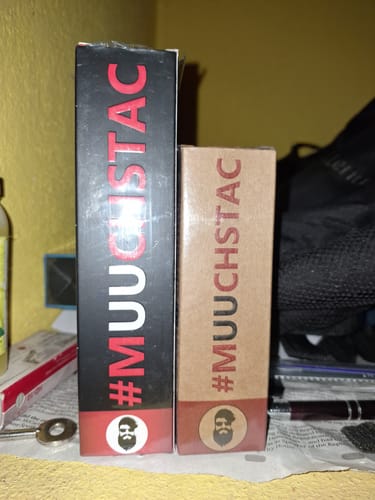 Customer photo review of Muuchstac Beard Growth Oil + Ocean Face Wash