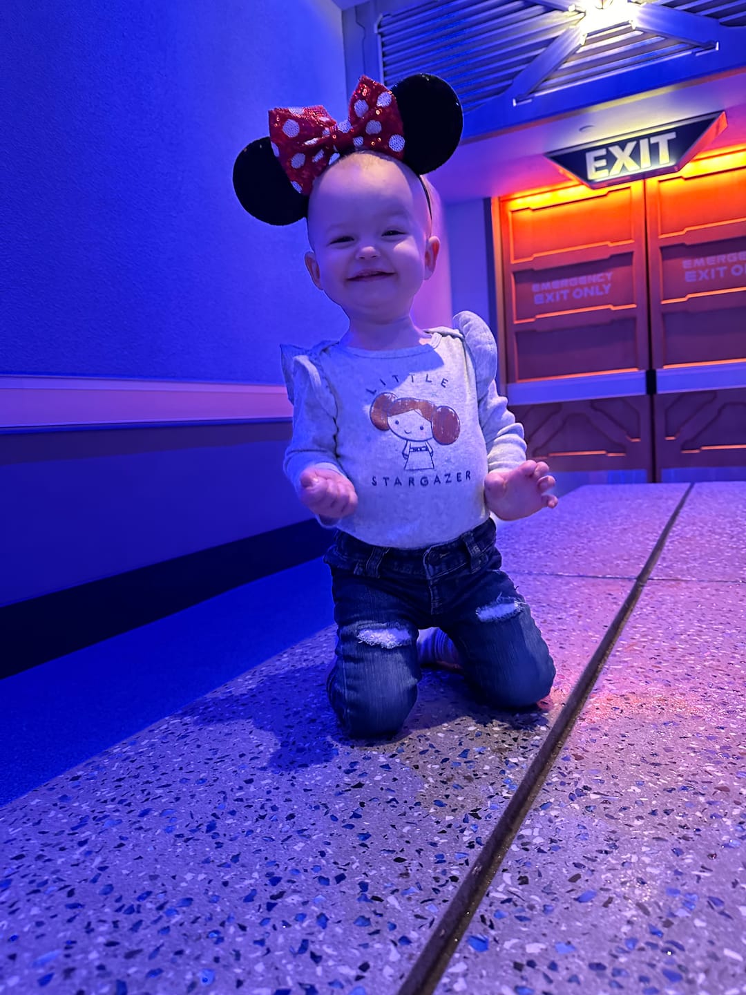 Customer photo review of Baby Minnie Ears