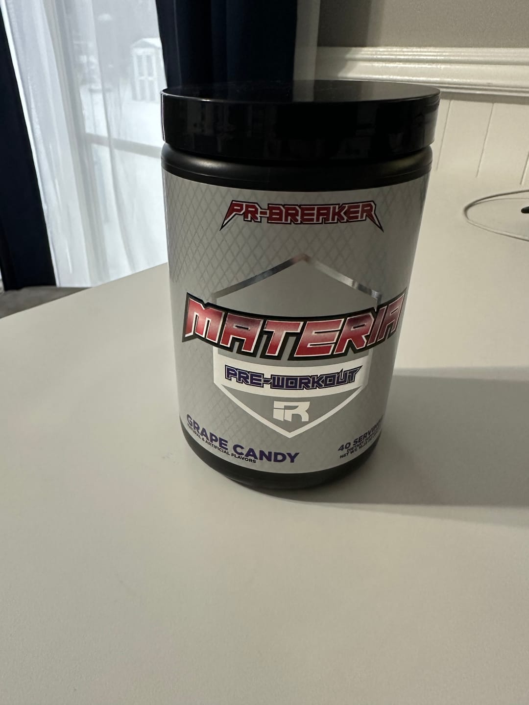 Customer photo review of MATERIA Pre-Workout V2.0