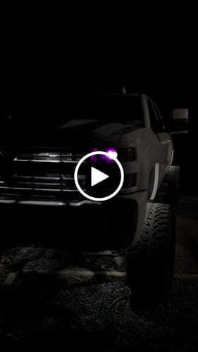 Customer video review of RGB+W LED Headlights (Pair)