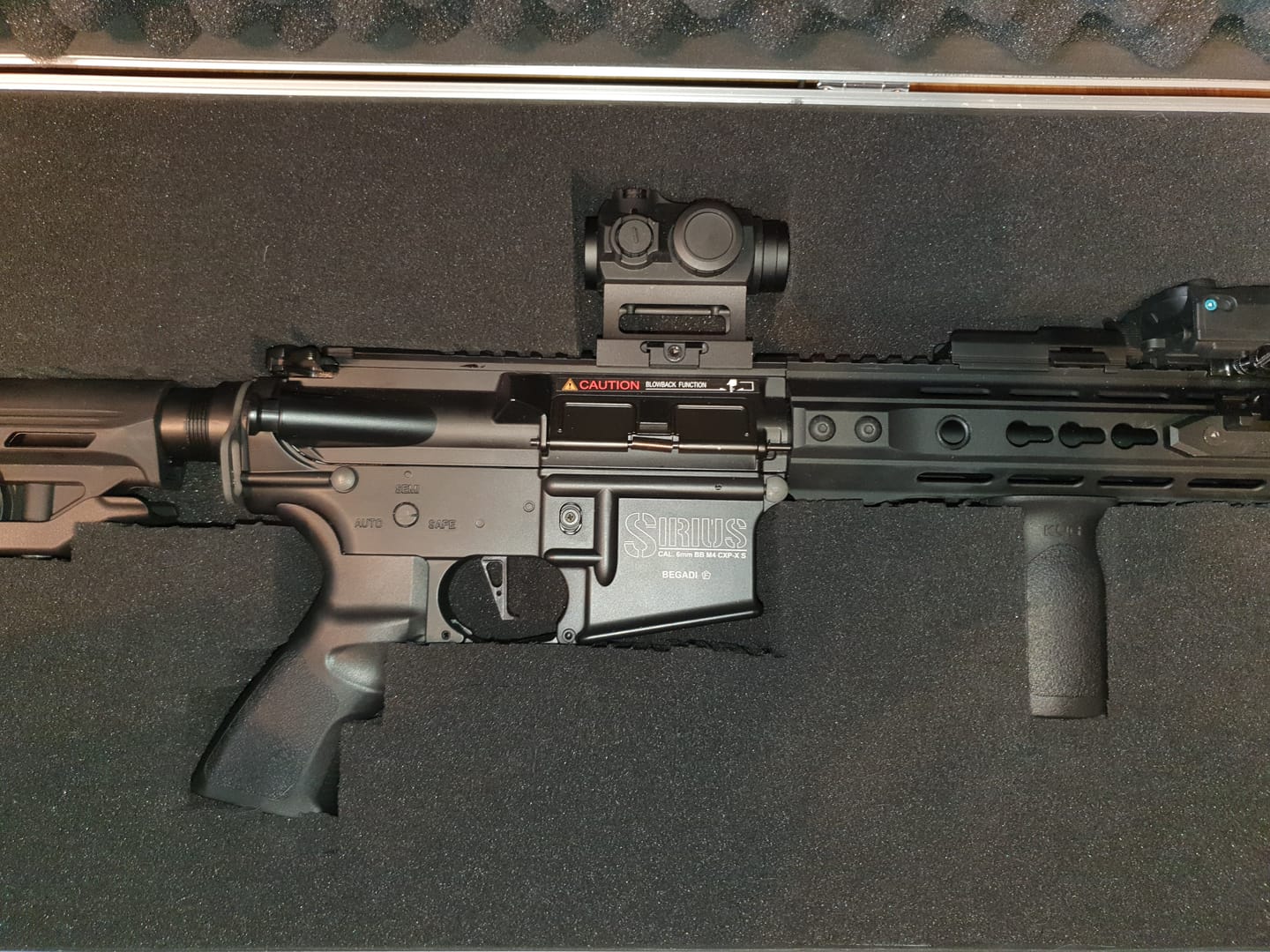 Customer photo review of Vector Optics SCRD-41 Maverick-III 1x22 S-MIL