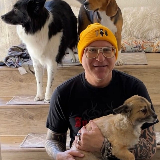 Customer photo review of Custom Embroidery Beanie