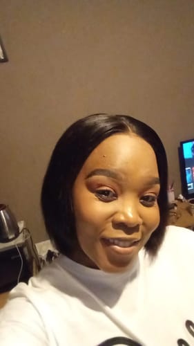 Customer photo review of OLIVIA - Brazilian 4x4 Lace Wig