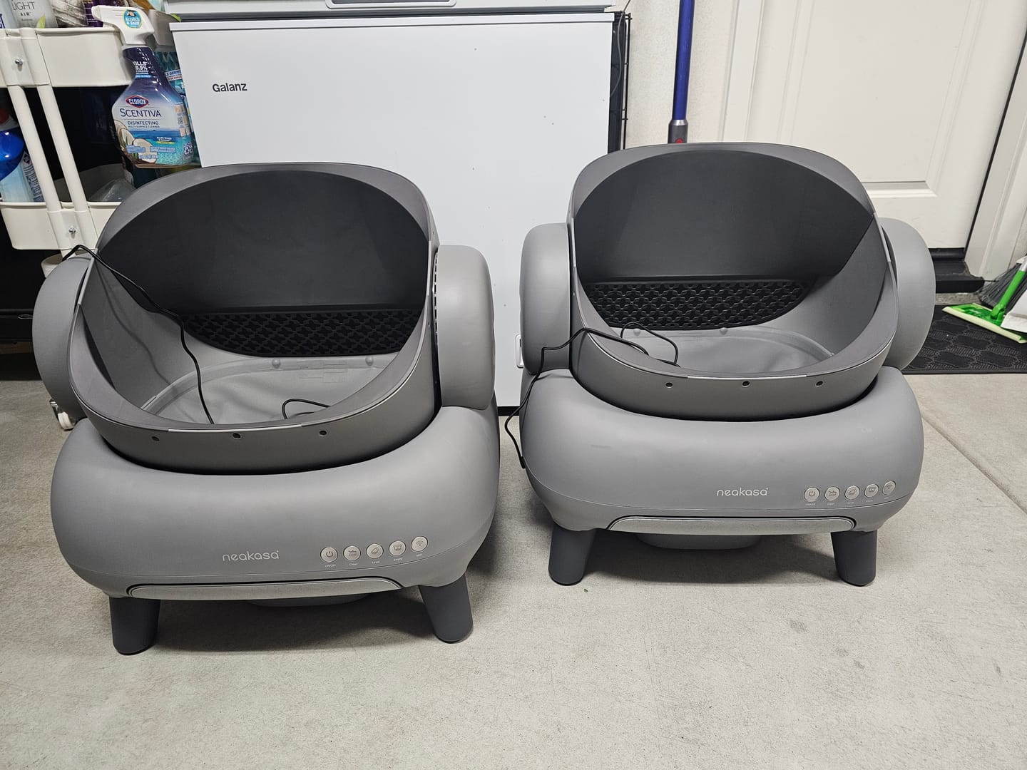 Customer photo review of Neakasa M1 Open-top Self-cleaning Cat Litter Box