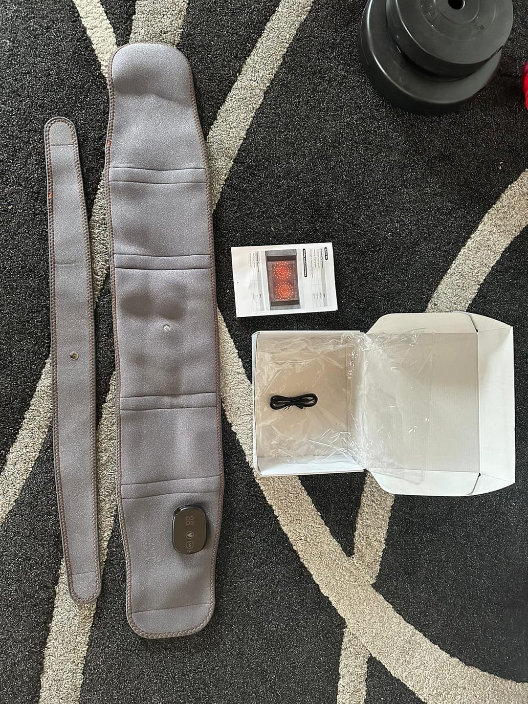 Customer photo review of ThermaPro® - Massagegürtel mit Rotlichtwärme - 50% Rabatt