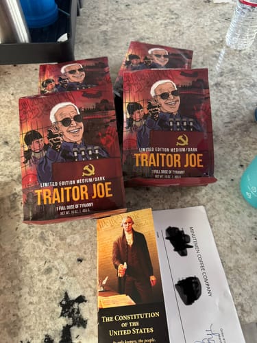 Customer photo review of Traitor Joe Collectors Roast