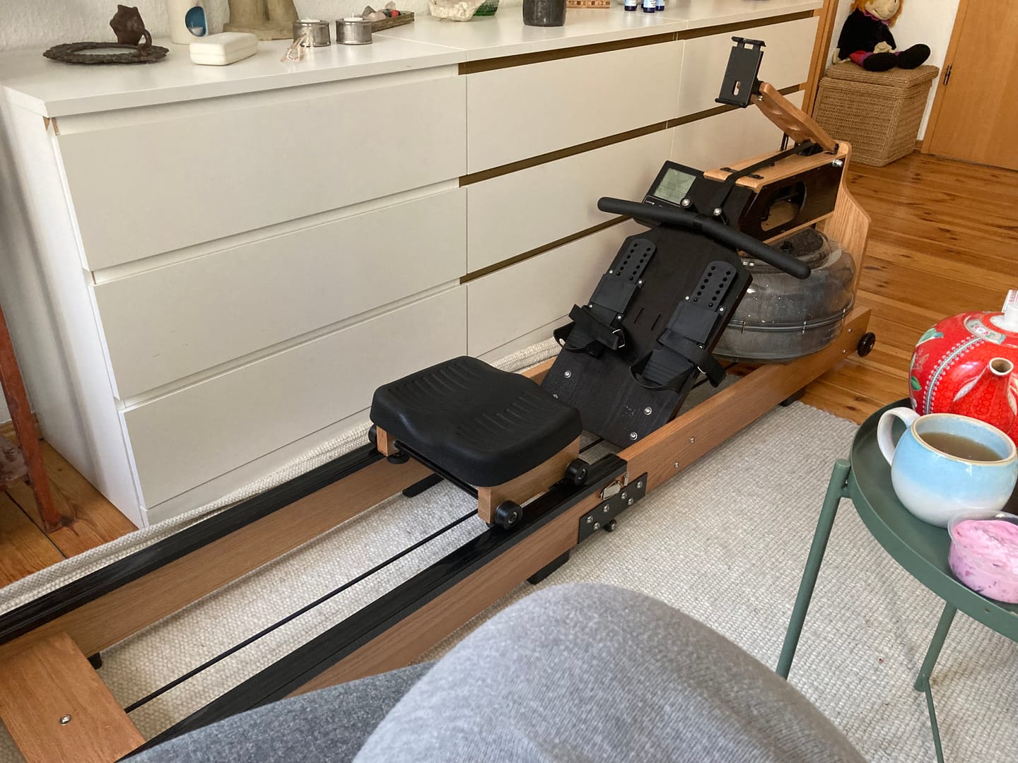 Customer photo review of ANHOR Power-Rower X-720E - Premium Wasser-Rudergerät
