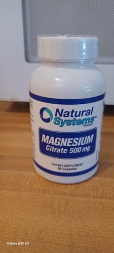 Customer photo review of Complejo de Citrato de Magnesio - 500 mg