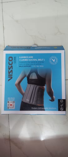 Customer photo review of Lumbocare (Lumbo Sacral Belt) | Provides Support to the Lower Back | Pain solution for Back and Abdomen (Grey)