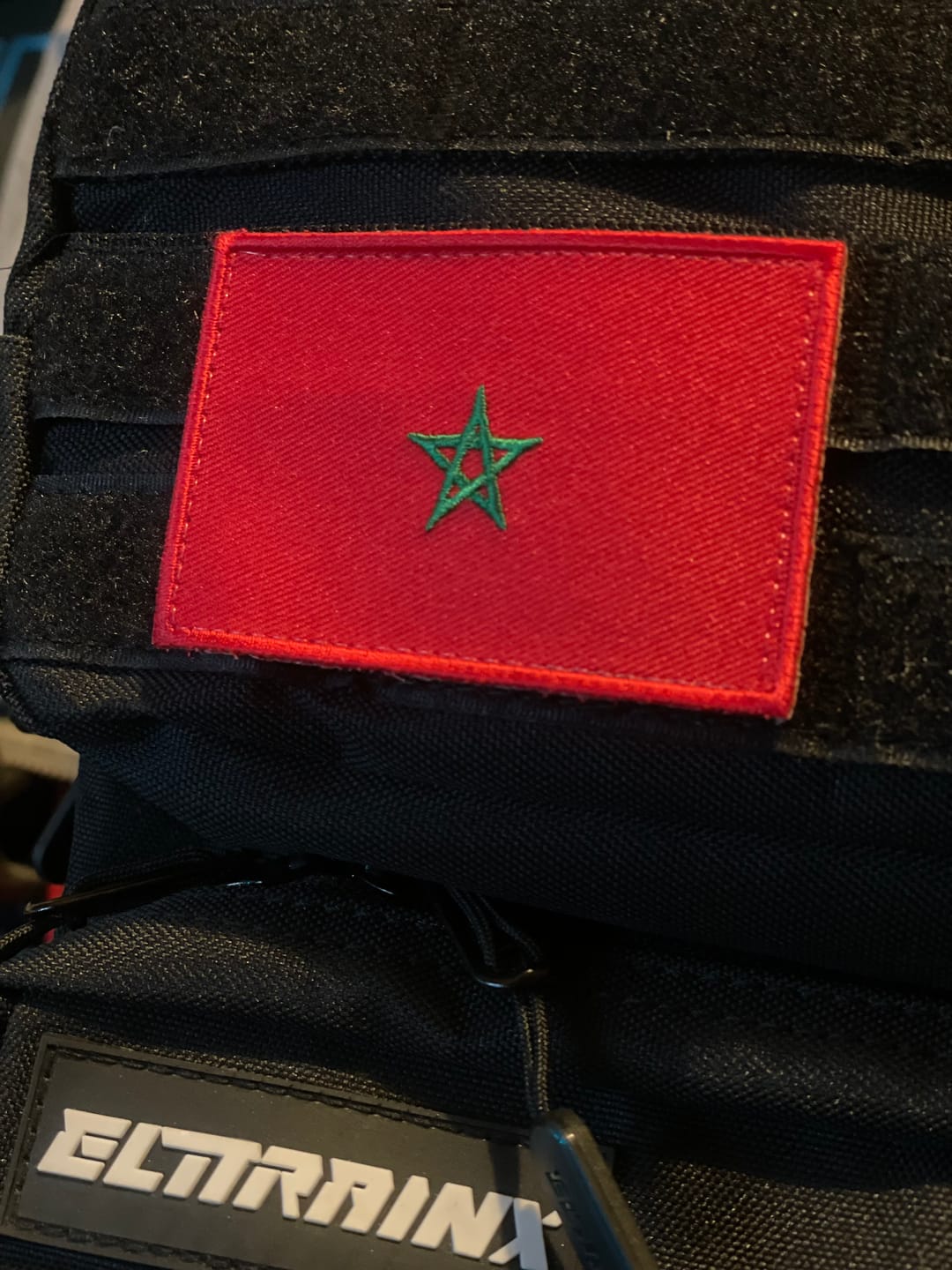 Customer photo review of Parche Banderas Paises Mundo