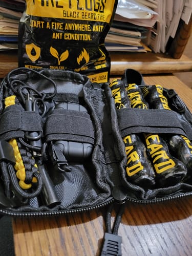 Customer photo review of The Pirates Plunder - Fire Starter Kit