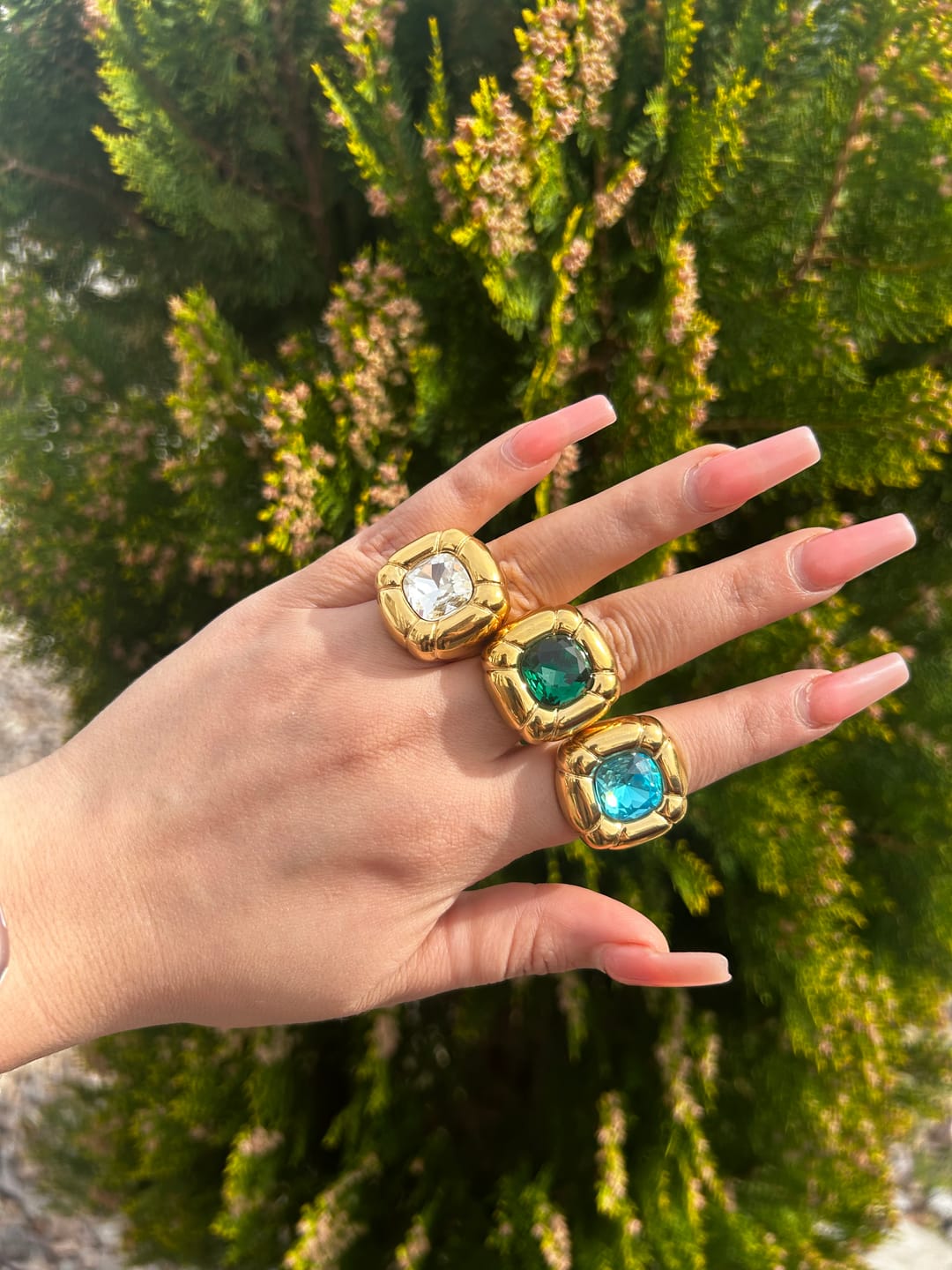 Customer photo review of Anillo Rust