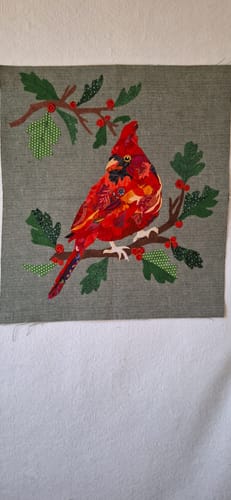 Customer photo review of Winter Cardinal Kit