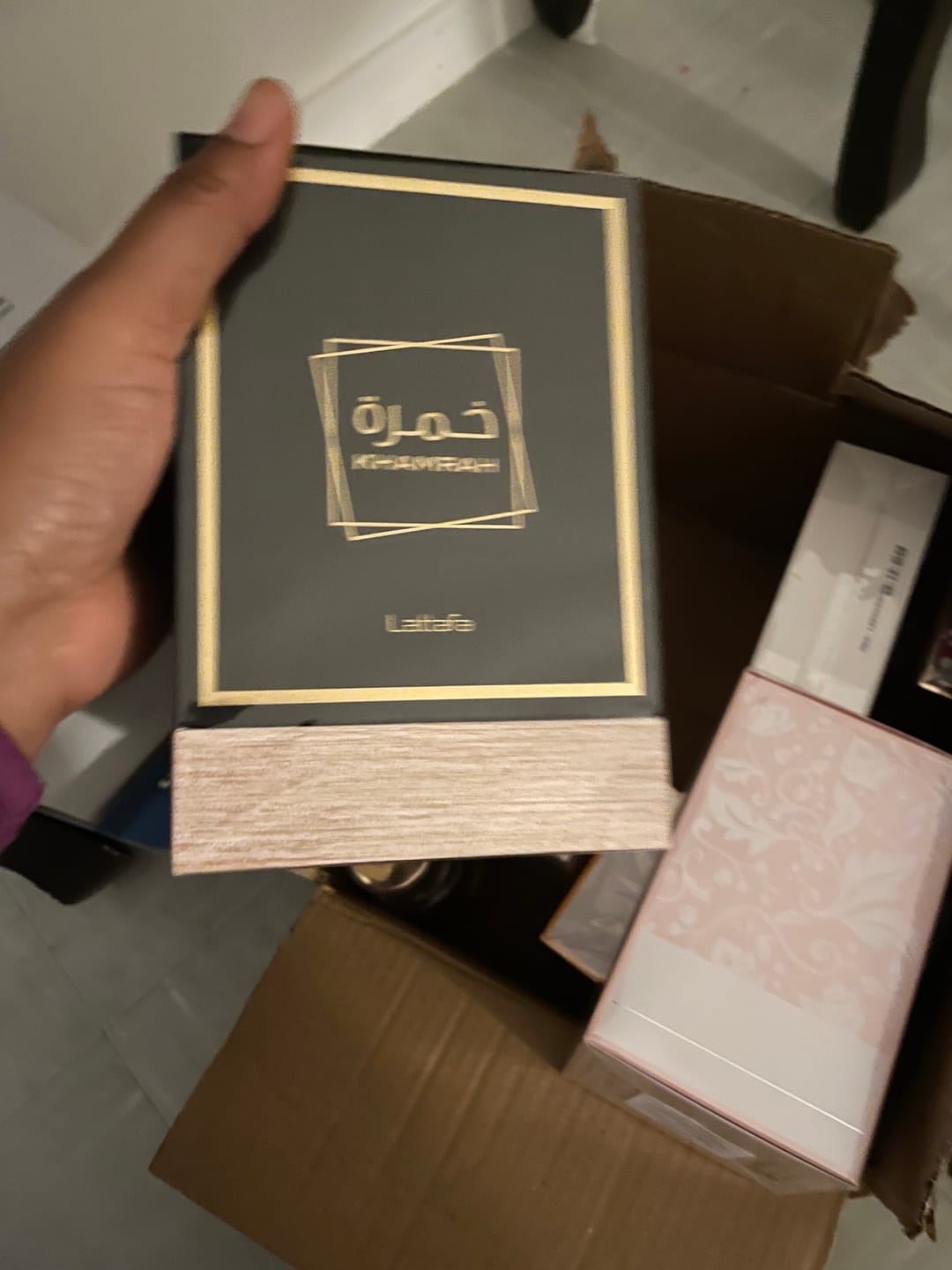 Customer photo review of Khamrah - Lattafa 100 ML