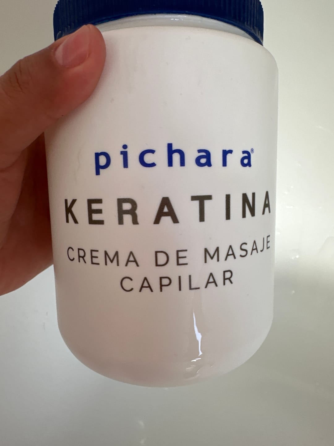 Customer photo review of Crema Masaje Capilar Keratina