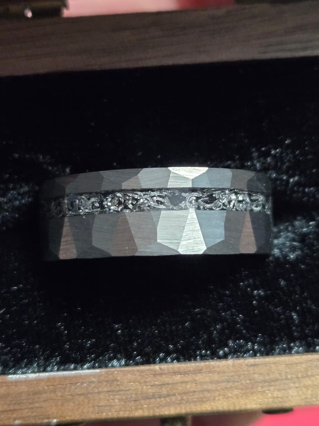 Customer photo review of Hammered Meteorite