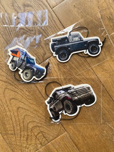 Customer photo review of Custom Car Air Freshener