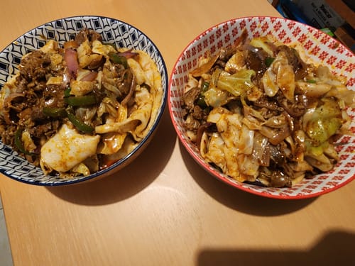 Customer photo review of [N1] Spicy Cumin Lamb Hand-Ripped Noodles Meal Kit (4 Servings)