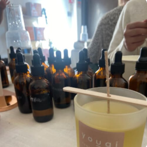 Customer photo review of Advanced Candle Making & Bespoke Scent Creation Workshop, SHOREDITCH LONDON - £59