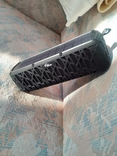 Customer photo review of Solar Bluetooth Speaker / with Power-bank Function