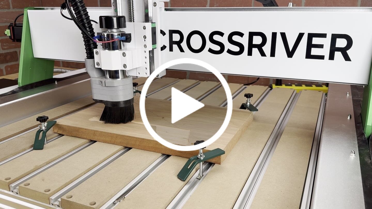 Customer video review of YoraHome® CrossRiver Benchtop CNC Router 6060