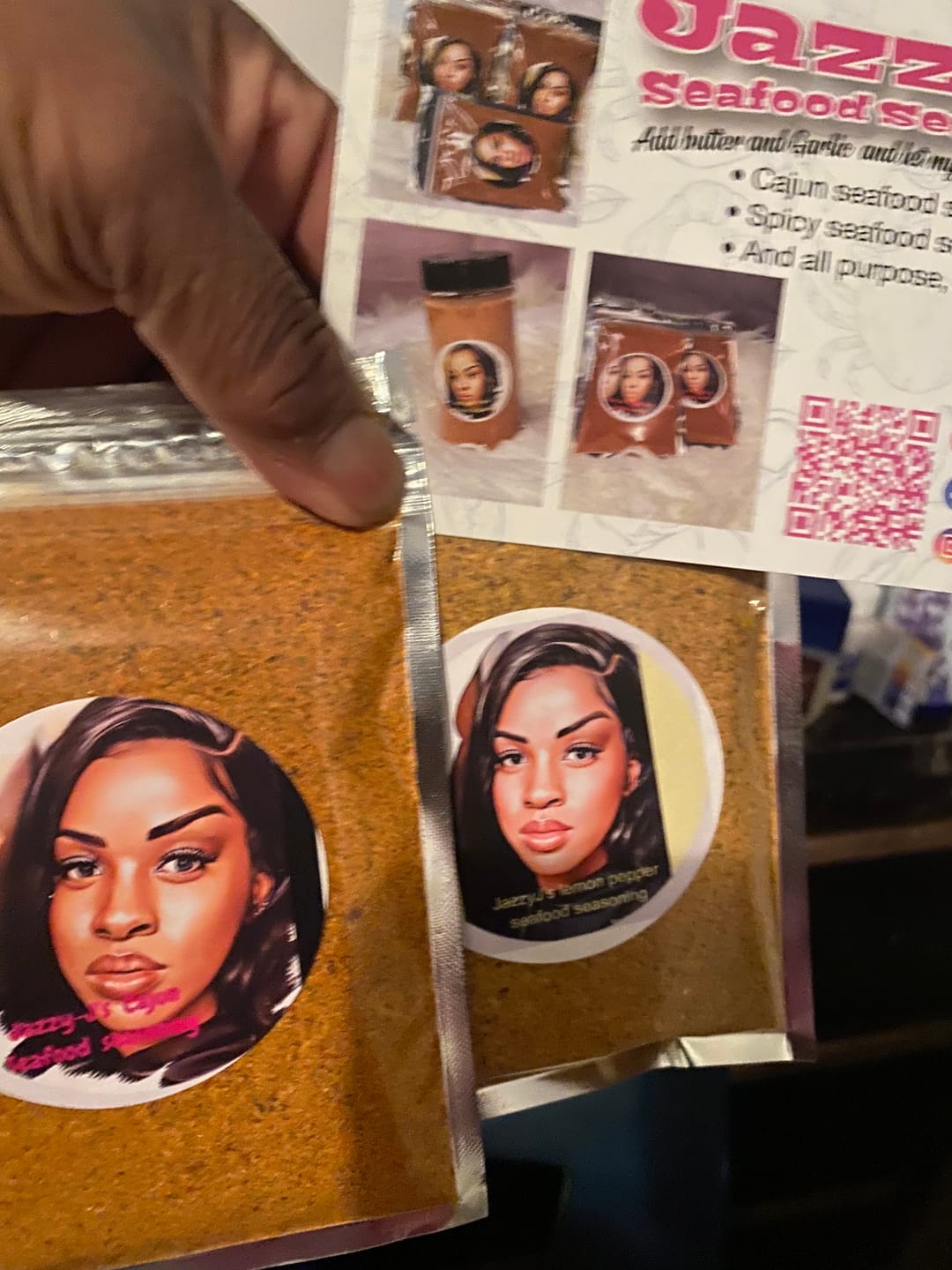 Customer photo review of JazzyJ’s lemon pepper, seafood seasoning 🍋1pack