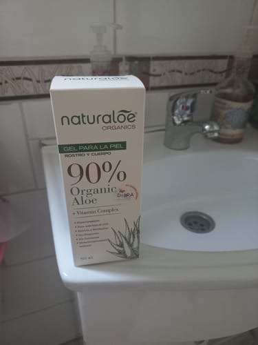 Customer photo review of Set Solidario 2 Gel Puro de Aloe Vera 150ml