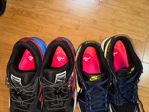 Customer photo review of Move All Day Comfort Casual Insoles