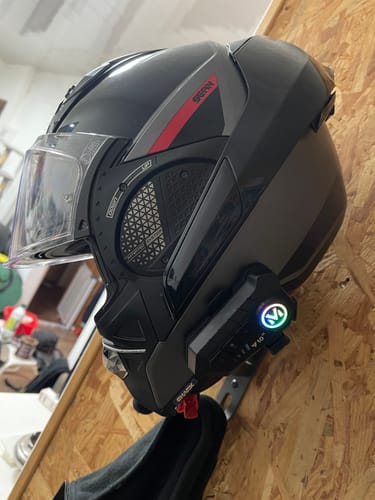 Customer photo review of Motarcom - L'intercom moto haut de gamme et abordable