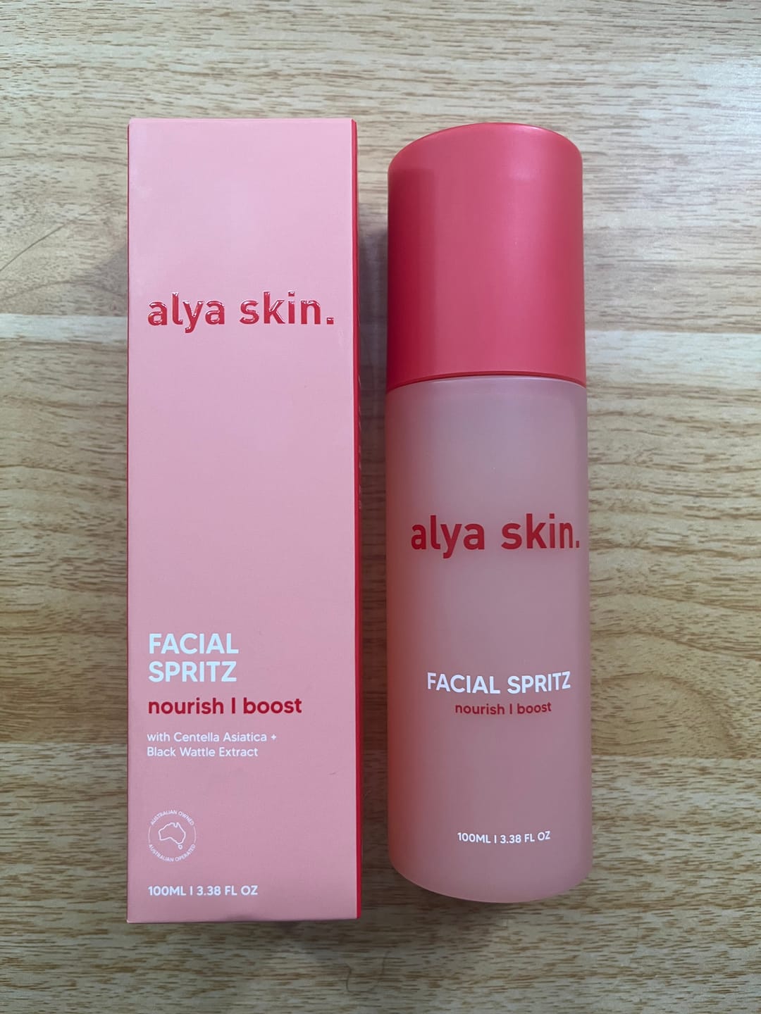Customer photo review of Facial Spritz