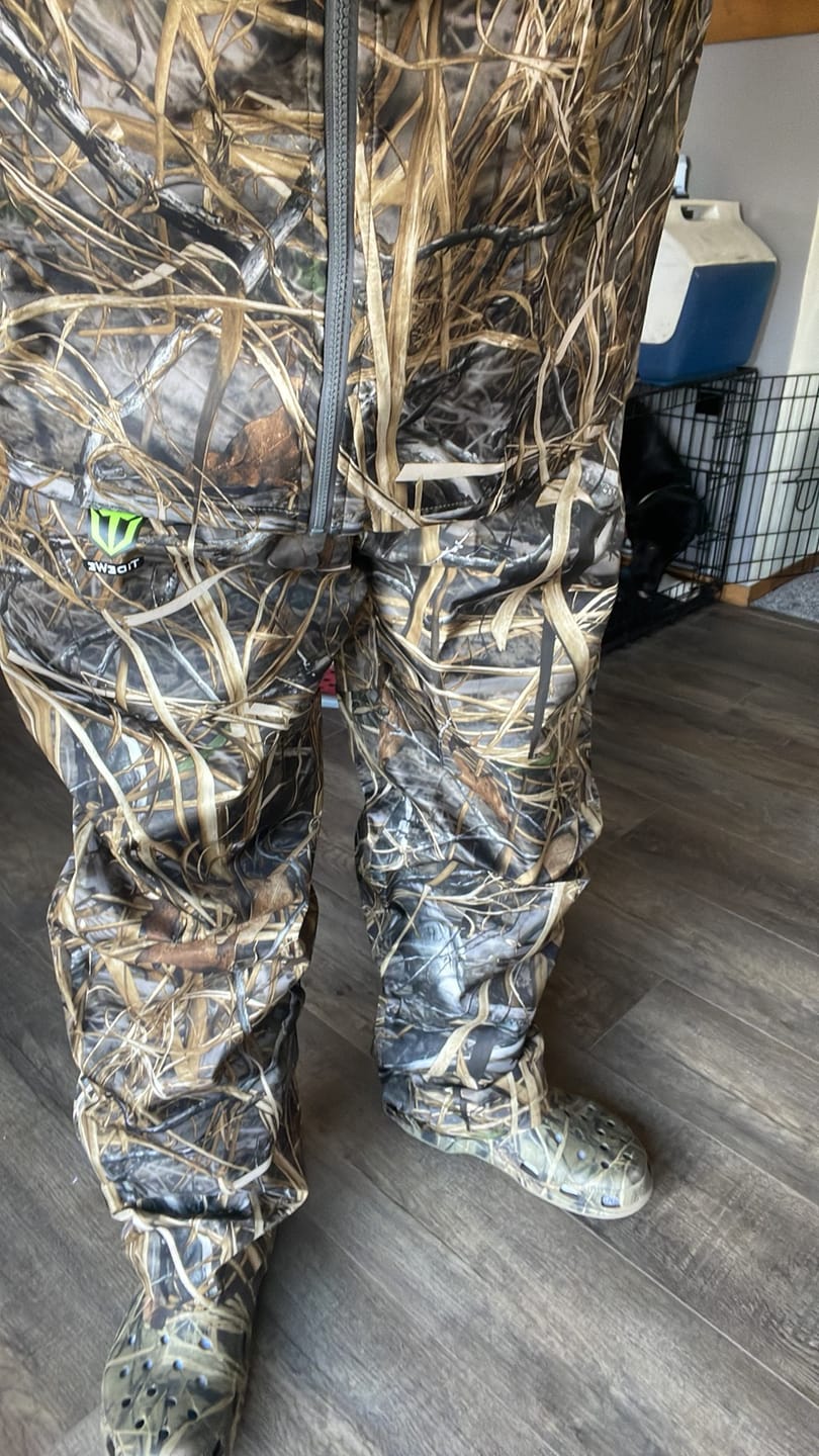 Customer photo review of TideWe Rain Suit, Waterproof Breathable Lightweight Rain Coat & Pant
