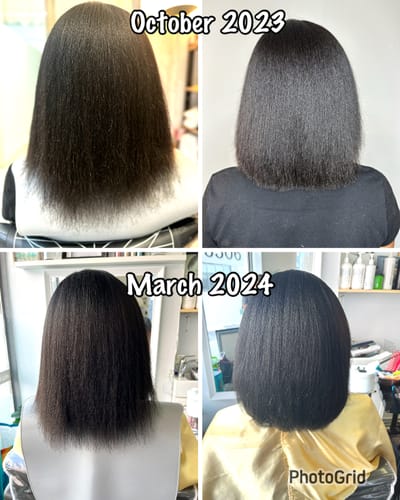 Marinka D. review of NEW! Hair Transformation Bundle- Moisturizes, Detangles, Drastically softens and Grows! 2 Sizes image 1 out of 1