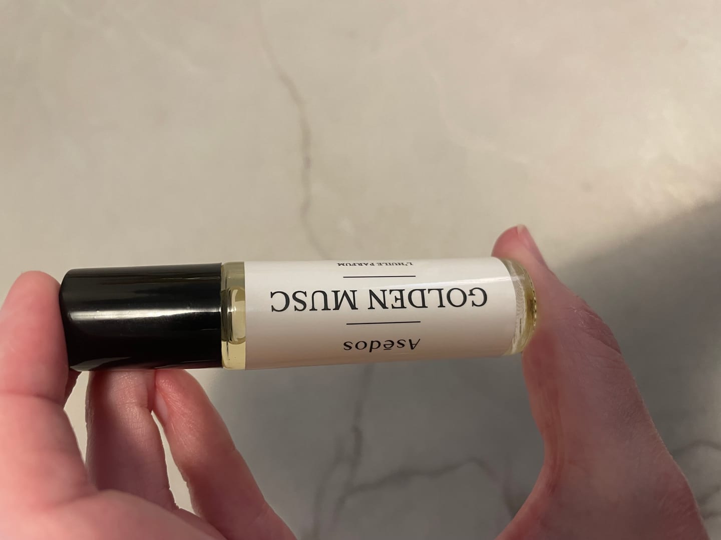 Customer photo review of GOLDEN MUSC PERFUME OIL