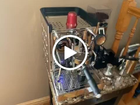 Customer video review of Espresso Dosing Ring Funnel