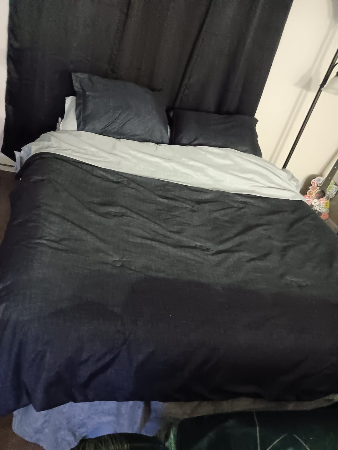 Customer photo review of King Koil Luxury Air Mattress with High Speed Built-in Pump