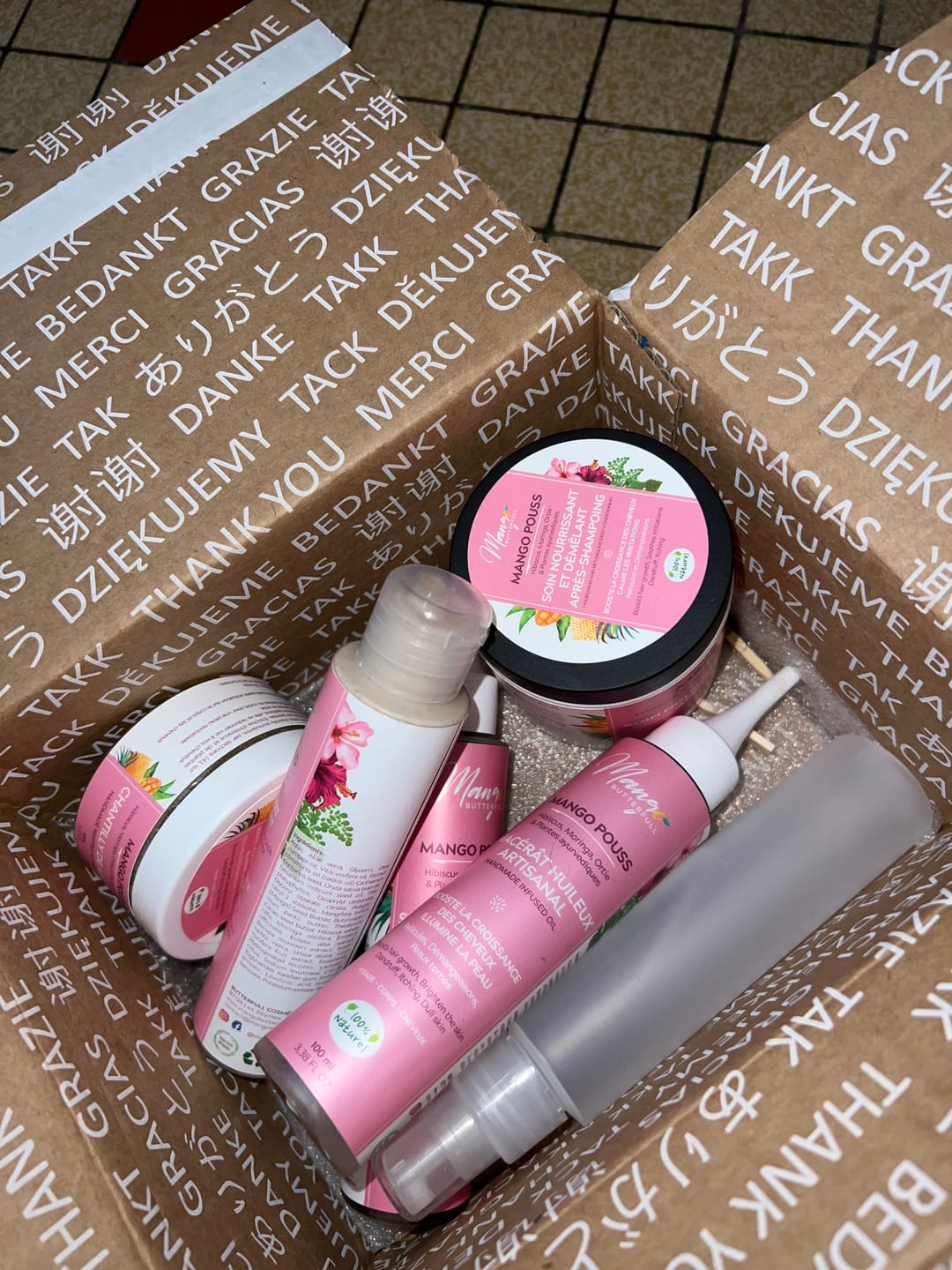 Customer photo review of Pack routine Mango POUSS