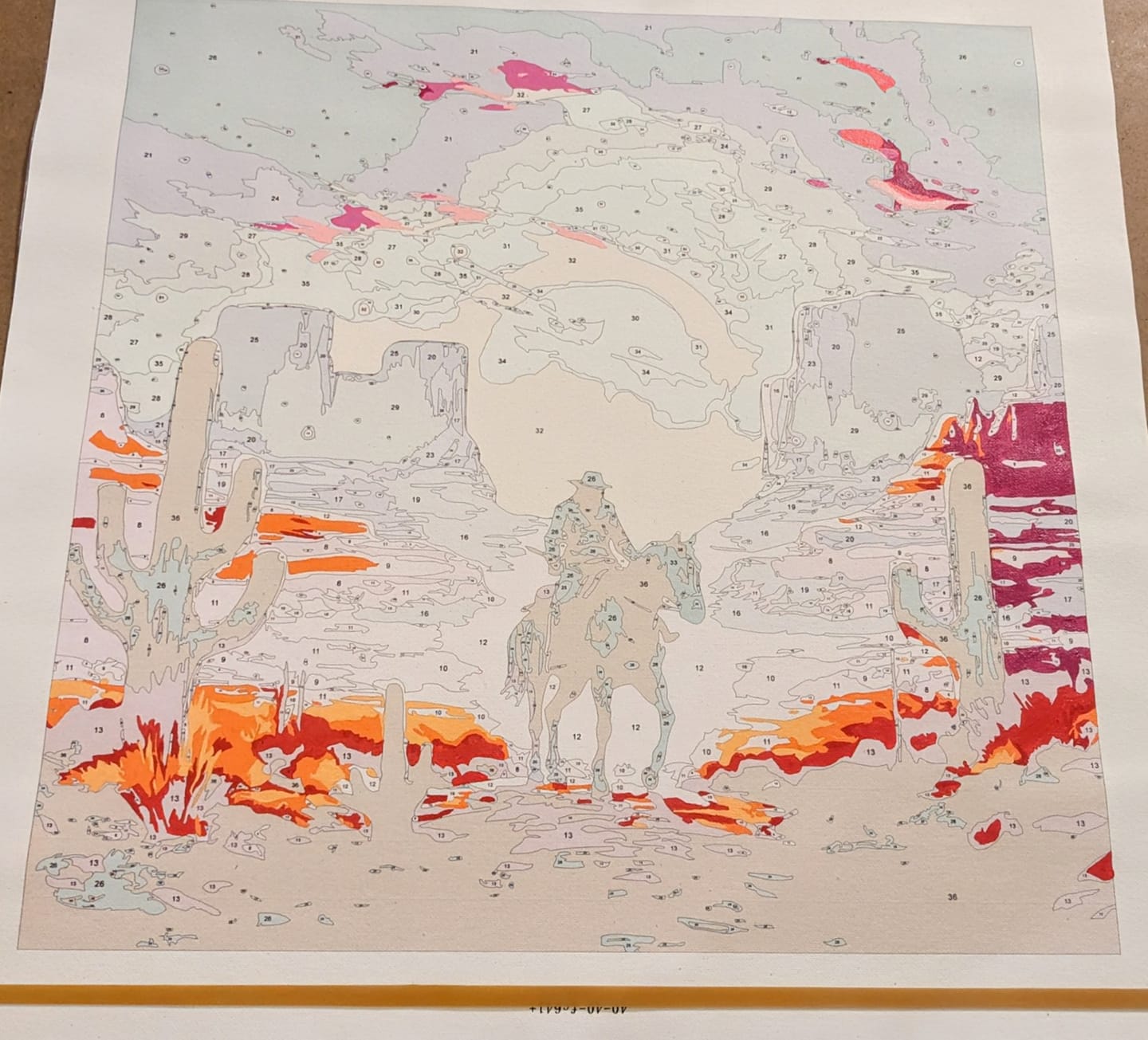 Customer photo review of Moonlit Cowboy