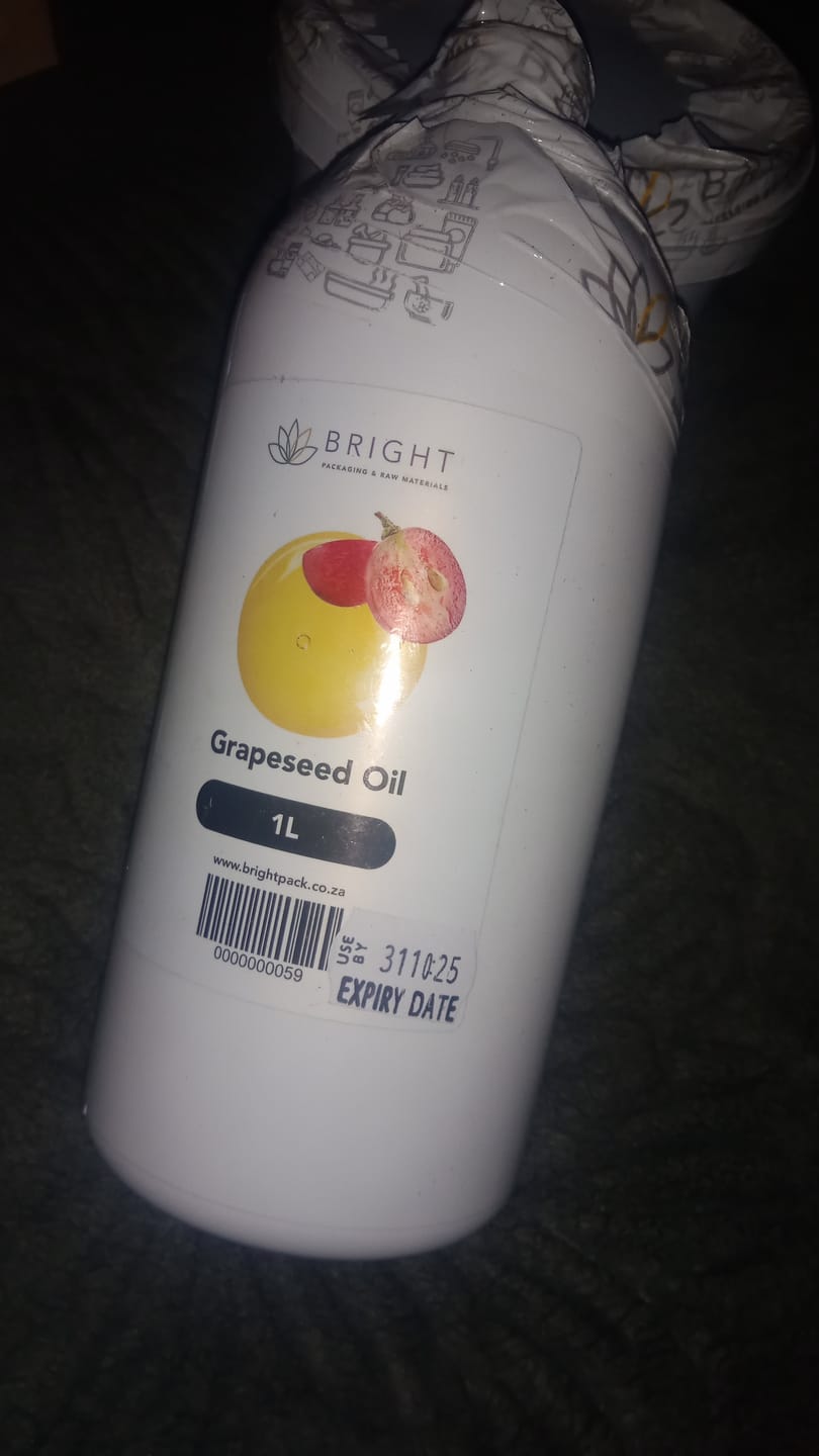 Customer photo review of Grapeseed Oil