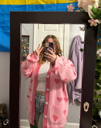 Customer photo review of Corazon Cardigan