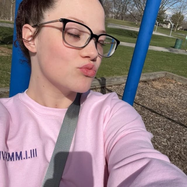 Customer photo review of Custom Embroidered Roman Numeral Sweatshirt