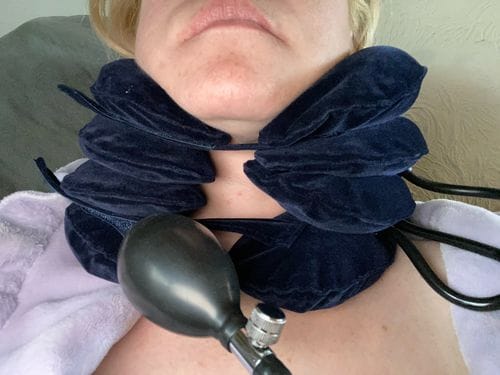 Customer photo review of NeckRelax®️ - Wohlfühlende Entlastung für Deinen Nacken
