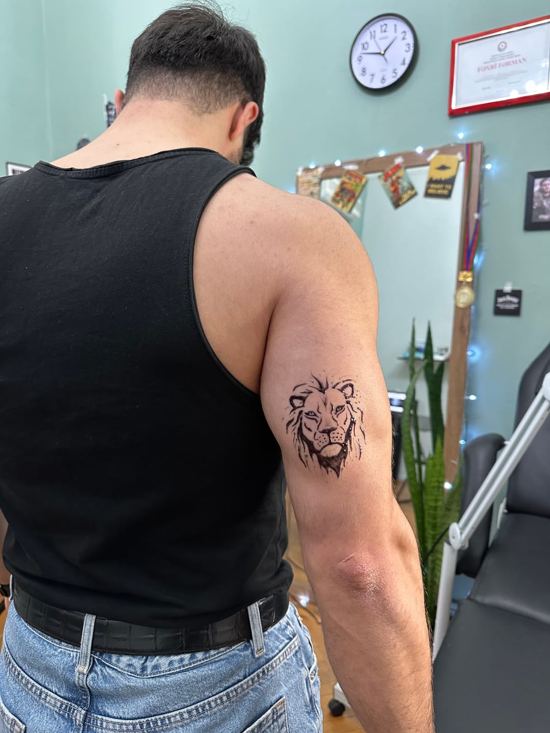 Customer photo review of 1 oz. Bottle of Fresh Jagua tattoo Gel