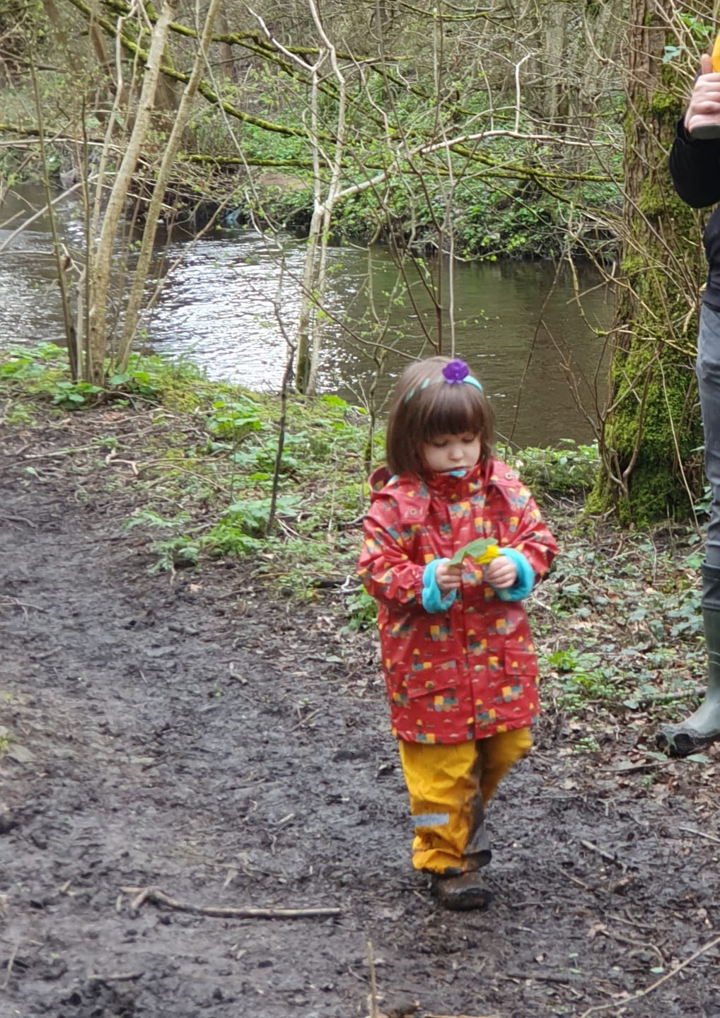 Customer photo review of Sky Train Waterproof Recycled Raincoat