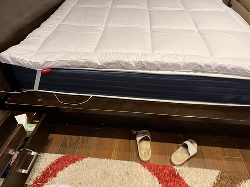 Customer photo review of Fiber Topper Mattress