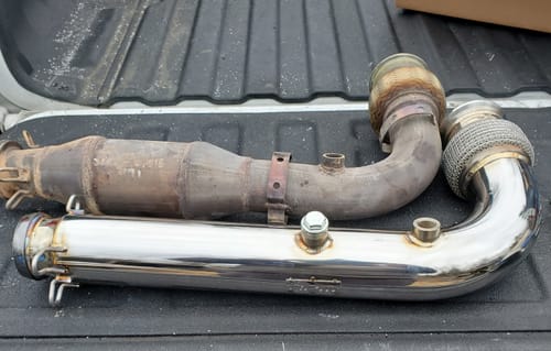 Customer photo review of RPM X3 3" Monster Mouth Cat Delete Bypass Mid Race Pipe X3 Turbo, R, and RR