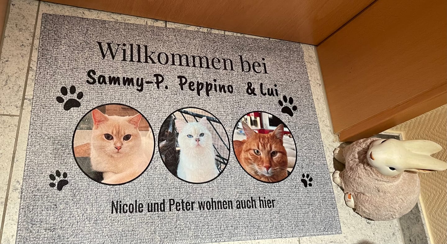 Customer photo review of Eigenes Foto - Individuelle Fußmatte