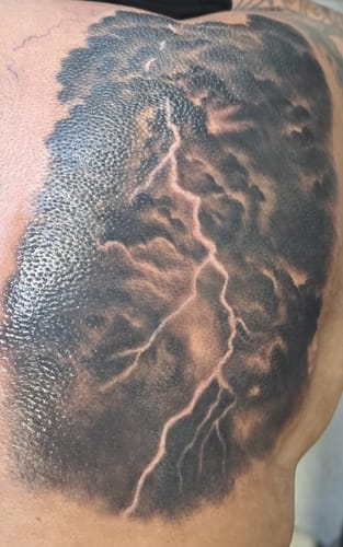 Customer photo review of TattooNumbx Numbing Cream 100g (Suitable for Sensitive Skin)