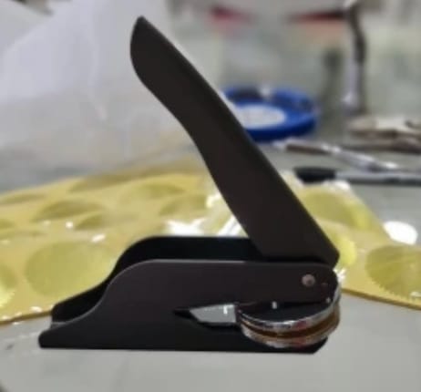 Customer photo review of Custom Book Embosser